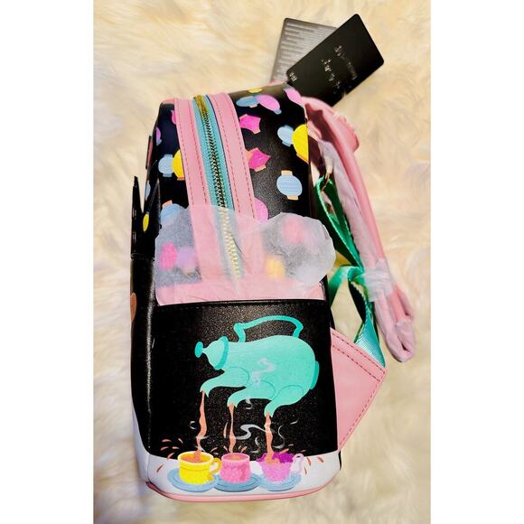 *NEW* Loungefly Disney Alice in Wonderland Unbirthday Party Mini Backpack - Picture 3 of 6